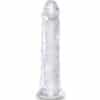 KING COCK - CLEAR PENE REALÍSTICO 19.7 CM TRANSPARENTE