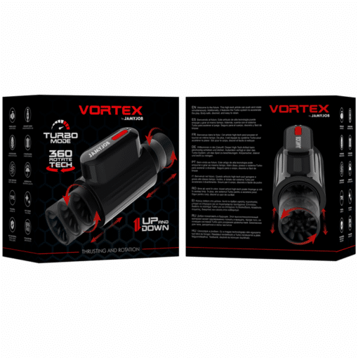 JAMYJOB - VORTEX MASTURBADOR TURBO CON EMPUJE Y ROTACIÓN 360 UP AND DOWN - Imagen 7