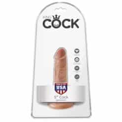 KING COCK - PENE REALÍSTICO 12 CM CARAMELO - piKanteo | Despierta tu lado más piKante