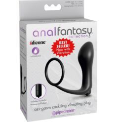 ANAL FANTASY ELITE COLLECTION - PLUG VIBRADOR ASS-GASM COCKRING - piKanteo | Despierta tu lado más piKante