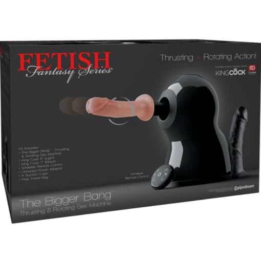 FETISH FANTASY SERIES - SEX MACHINE BIGGER BANG ROTACION Y EMPUJE - Imagen 8