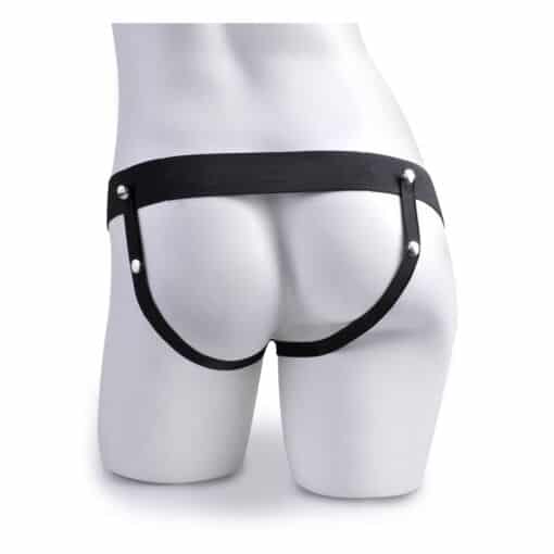 FETISH FANTASY SERIES - ARNÉS AJUSTABLE PENE REALÍSTICO CON TESTÍCULOS SQUIRTING 19 CM - Imagen 4