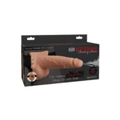 FETISH FANTASY SERIES - ARNÉS AJUSTABLE PENE REALÍSTICO CON TESTÍCULOS SQUIRTING 19 CM - piKanteo | Despierta tu lado más piKante