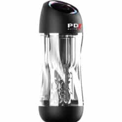Alternative view of PDX ELITE - MASTURBADOR STROKER VIEWTUBE PRO VIBRADOR TRANSPARENTE