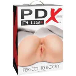 PDX PLUS - MASTURBADOR PERFECT 10 BOOTY DOBLE ENTRADA - piKanteo | Despierta tu lado más piKante
