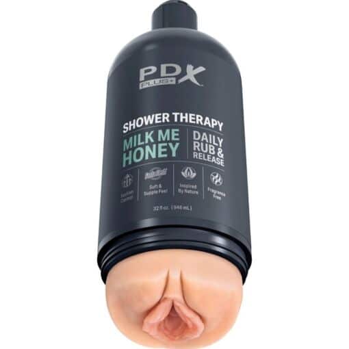 PDX PLUS - MASTURBADOR STROKER DISE¥O DISCRETO DE BOTE CHAMPU MILK ME HONEY