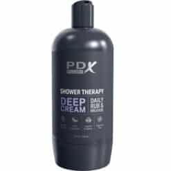PDX PLUS - MASTURBADOR STROKER DISEÑO DISCRETO DE BOTE CHAMPU DEEP CREAM - piKanteo | Despierta tu lado más piKante