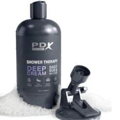 PDX PLUS - MASTURBADOR STROKER DISEÑO DISCRETO DE BOTE CHAMPU DEEP CREAM - piKanteo | Despierta tu lado más piKante