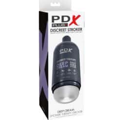PDX PLUS - MASTURBADOR STROKER DISEÑO DISCRETO DE BOTE CHAMPU DEEP CREAM - piKanteo | Despierta tu lado más piKante