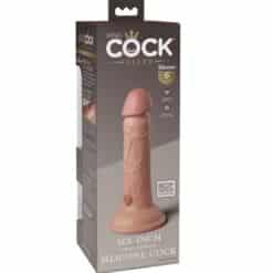 KING COCK - ÉLITE DILDO REALÍSTICO SILICONA 15.2 CM - piKanteo | Despierta tu lado más piKante