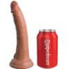 KING COCK - ÉLITE DILDO REALÍSTICO SILICONA 17.8 CM CARAMELO - piKanteo | Despierta tu lado más piKante