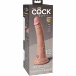 KING COCK - ÉLITE DILDO REALÍSTICO SILICONA 17.8 CM - piKanteo | Despierta tu lado más piKante