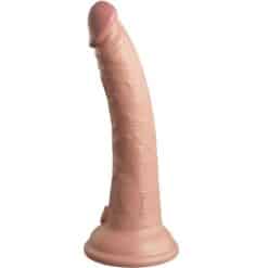 Alternative view of KING COCK - ÉLITE DILDO REALÍSTICO SILICONA 17.8 CM