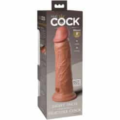 KING COCK - ÉLITE DILDO REALÍSTICO SILICONA 20.3 CM CARAMELO - piKanteo | Despierta tu lado más piKante