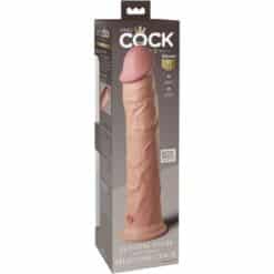 KING COCK - ÉLITE DILDO REALÍSTICO SILICONA 28 CM - piKanteo | Despierta tu lado más piKante