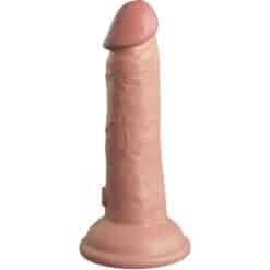 KING COCK - ÉLITE DILDO REALÍSTICO VIBRADOR & SILICONA 15.2 CM - piKanteo | Despierta tu lado más piKante
