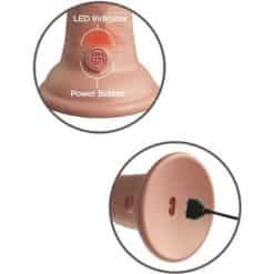 KING COCK - ÉLITE DILDO REALÍSTICO VIBRADOR & SILICONA 15.2 CM - piKanteo | Despierta tu lado más piKante