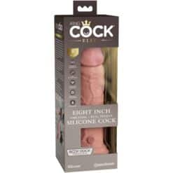 KING COCK - ÉLITE DILDO REALÍSTICO VIBRADOR & SILICONA 20.3 CM - piKanteo | Despierta tu lado más piKante