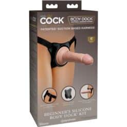 KING COCK - ÉLITE ARNÉS AJUSTABLE PARA PRINCIPIANTES CON DILDO 15.2 CM - piKanteo | Despierta tu lado más piKante