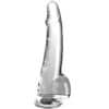 KING COCK - CLEAR DILDO CON TESTÍCULOS 19 CM TRANSPARENTE - piKanteo | Despierta tu lado más piKante