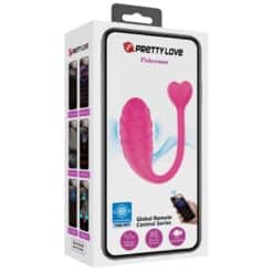 PRETTY LOVE - HUEVO VIBRADOR PESCADOR ROSA CONTROLADO POR APP - piKanteo | Despierta tu lado más piKante