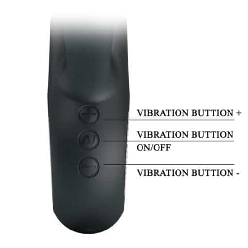 PRETTY LOVE - ANSEL VIBRADOR ESTIMULADOR PUNTO G Y CLITORIS - Imagen 7