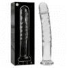 NEBULA SERIES BY IBIZA - MODELO 16 DILDO CRISTAL TRANSPARENTE 18.5 CM -O- 3 CM - piKanteo | Despierta tu lado más piKante