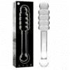 NEBULA SERIES BY IBIZA - MODELO 20 DILDO CRISTAL TRANSPARENTE 20.5 CM -O- 3 CM