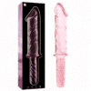 NEBULA SERIES BY IBIZA - MODELO 24 DILDO CRISTAL ROSA 28.5 CM -O- 5 CM - piKanteo | Despierta tu lado más piKante