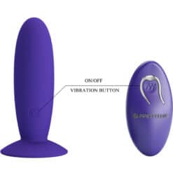 PRETTY LOVE - YOUTH PLUG ANAL VIBRADOR CONTROL REMOTO VIOLETA - piKanteo | Despierta tu lado más piKante