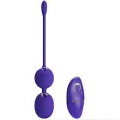 Alternative view of PRETTY LOVE - WILLIE YOUTH BOLAS CONTROL REMOTO & VIBRACIÓN VIOLETA