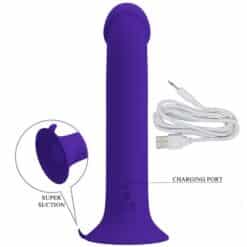 PRETTY LOVE - MURRAY YOUTH DILDO VIBRADOR & RECARGABLE VIOLETA - piKanteo | Despierta tu lado más piKante