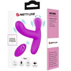PRETTY LOVE - GERI MASAJEADOR CLITORIS CONTROL REMOTO ROSA - piKanteo | Despierta tu lado más piKante