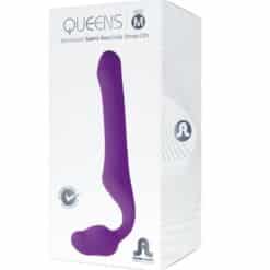 ADRIEN LASTIC - QUEENS STRAP-ON FLEXIBLE VIOLETA TALLA M - piKanteo | Despierta tu lado más piKante