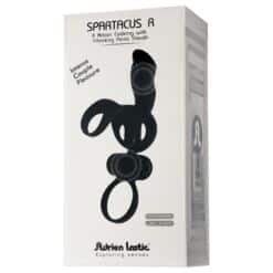 ADRIEN LASTIC - SPARTACUS ANILLO & FUNDA DE PENE CON VIBRADOR - piKanteo | Despierta tu lado más piKante