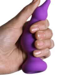 Alternative view of ADRIEN LASTIC - AMUSE PLUG ANAL SILICONA VIOLETA TALLA M