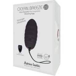 ADRIEN LASTIC - OCEAN BREEZE 2.0 HUEVO VIBRADOR RECARGABLE CONTROL REMOTO NEGRO - piKanteo | Despierta tu lado más piKante