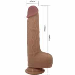 PRETTY LOVE - TOMMY DILDO REALISTA VIBRADOR 22.5 CM - piKanteo | Despierta tu lado más piKante