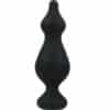 ADRIEN LASTIC - AMUSE PLUG ANAL SILICONA NEGRO TALLA L - piKanteo | Despierta tu lado más piKante