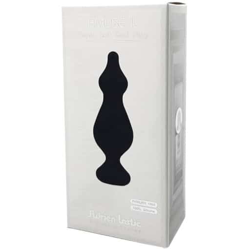 ADRIEN LASTIC - AMUSE PLUG ANAL SILICONA NEGRO TALLA L - Imagen 3