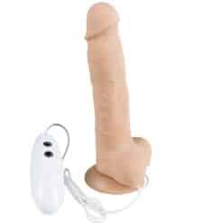ALIVE - CESAR PENE REALÍSTICO VIBRADOR & ROTADOR 17.5 CM