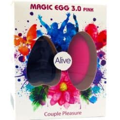 Alternative view of ALIVE - MAGIC EGG 3.0 HUEVO VIBRADOR CONTROL REMOTO ROSA