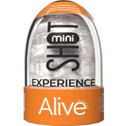 ALIVE - SHOT EXPERIENCE MINI MASTURBADOR TRANSPARENTE - piKanteo | Despierta tu lado más piKante