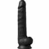 SILEXD - MODELO 1 PENE REALÍSTICO SILICONA PREMIUM SILEXPAN NEGRO 38 CM - piKanteo | Despierta tu lado más piKante
