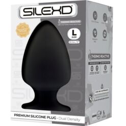 Alternative view of SILEXD - MODELO 1 PLUG ANAL SILICONA PREMIUM SILEXPAN PREMIUM TERMORREACTIVO TALLA L