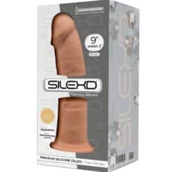SILEXD - MODELO 2 PENE REALÍSTICO SILICONA PREMIUM SILEXPAN CARAMELO 23 CM - piKanteo | Despierta tu lado más piKante