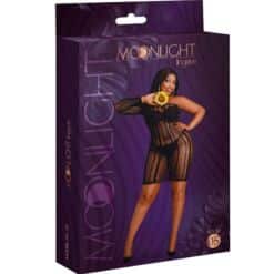 MOONLIGHT - MODELO 5 VESTIDO NEGRO TALLA ÚNICA / PLUS SIZE - piKanteo | Despierta tu lado más piKante