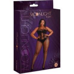 MOONLIGHT - MODELO 4 BODYSTOCKING NEGRO TALLA ÚNICA / PLUS SIZE - piKanteo | Despierta tu lado más piKante