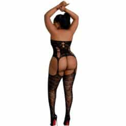 Alternative view of MOONLIGHT - MODELO 2 BODYSTOCKING NEGRO TALLA ÚNICA / PLUS SIZE