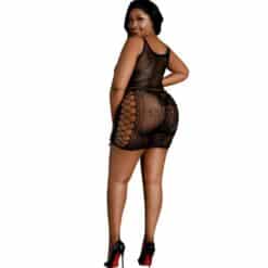 Alternative view of MOONLIGHT - MODELO 1 VESTIDO NEGRO TALLA ÚNICA / PLUS SIZE